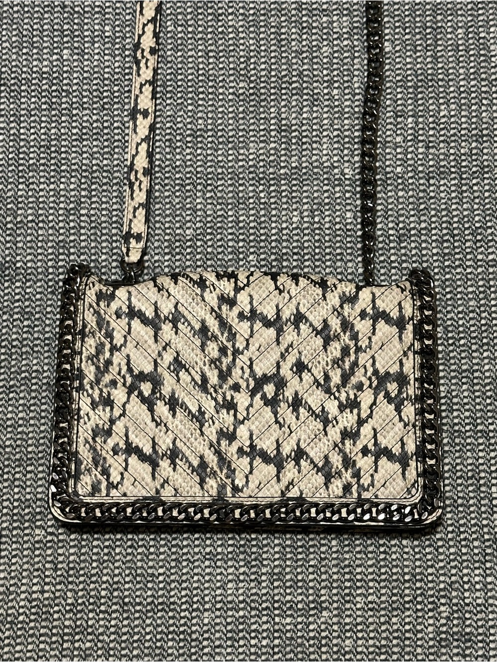 Aldo Greenwald Crossbody Bag with Chain Trim